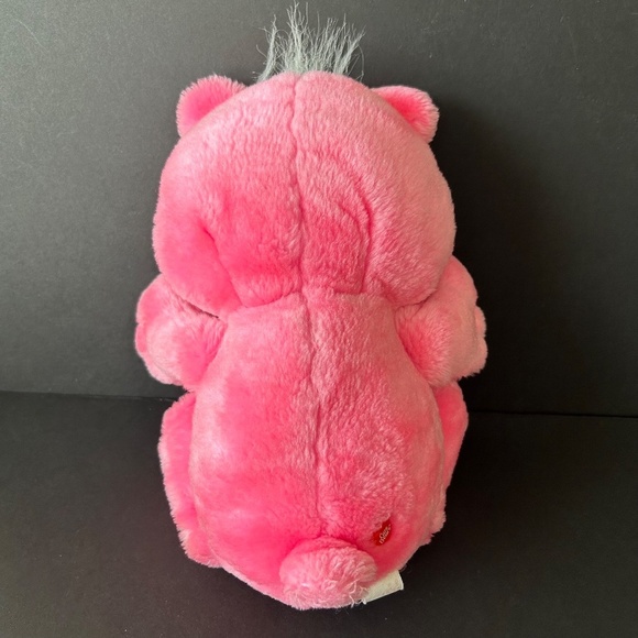 Vtg Care Bears Love A Lot Bear Plush Toy Doll Rabbit Easter Deer Pink Multicolo - Picture 5 of 8